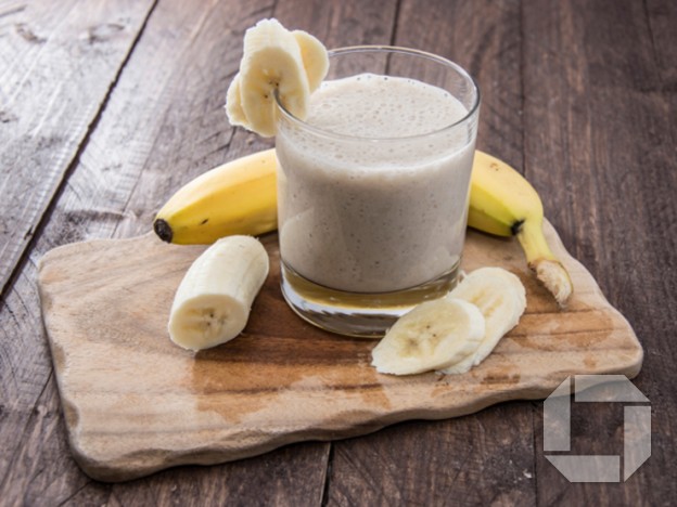 Smoothie með banana og engifer