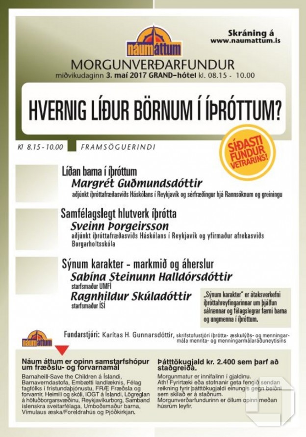 Hvernig líður börnum í íþróttum?