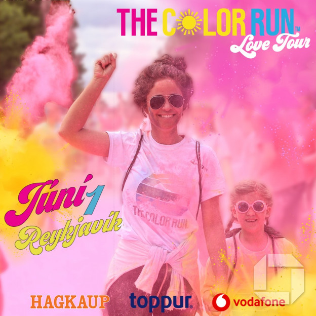 VIÐ SKELLUM Í LEIK Í SAMVINNU VIÐ THE COLOR RUN 2019 - VILT ÞÚ VINNA MIÐA?