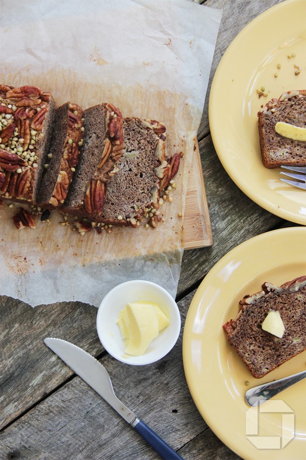 Kryddað banana brauð – Glúten og sykurlaust