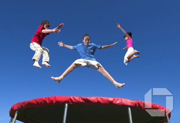 Trampolín og þvagleki fara ekki vel saman