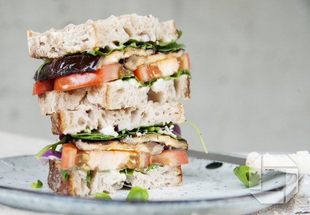 Klikkuð vegan BLT samloka