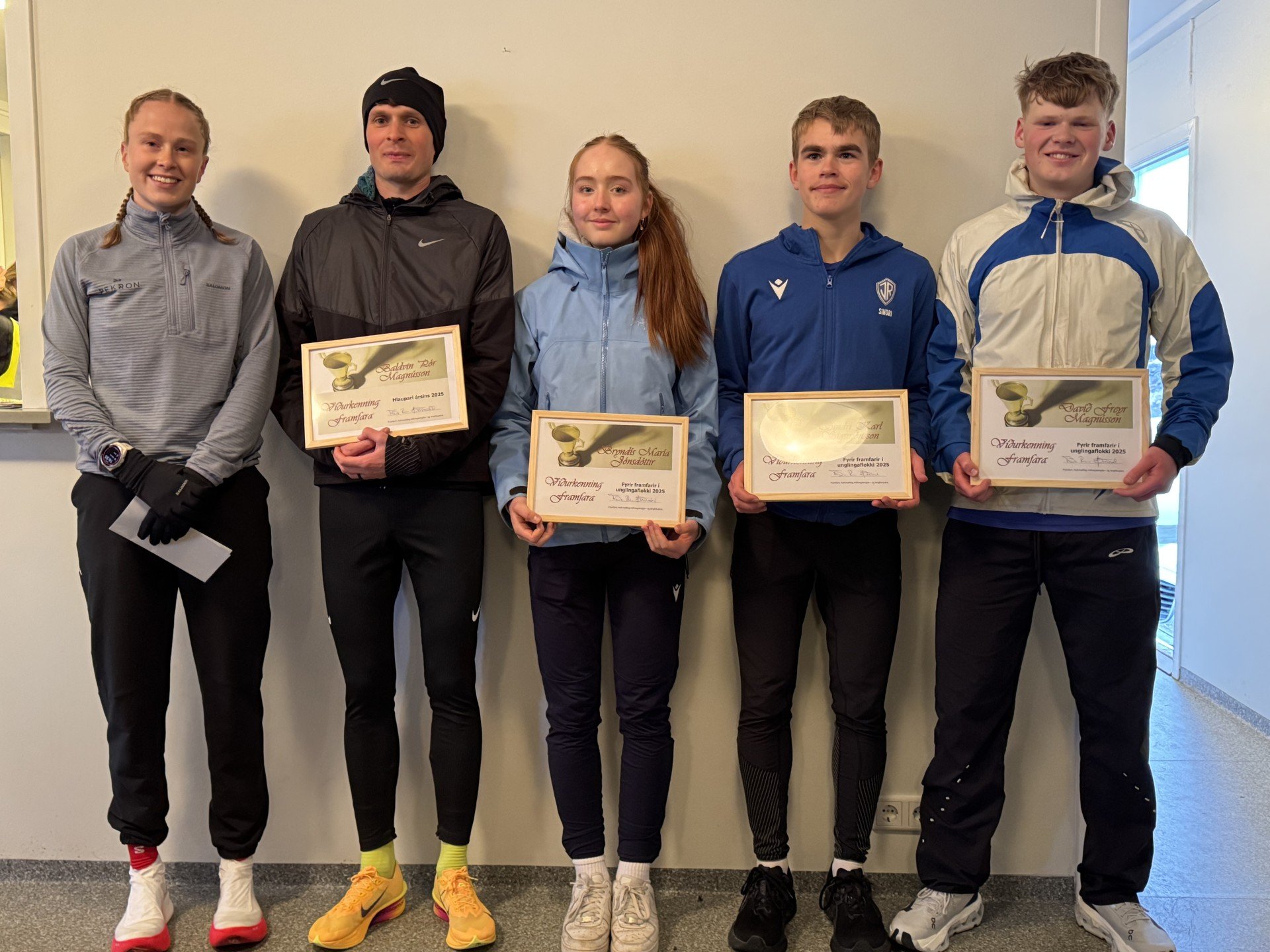 Á myndinni eru frá vinstri, Andrea Kolbeinsdóttir, Baldvin Þór Magnússon, Bryndís María Jónsdóttir, &hellip;