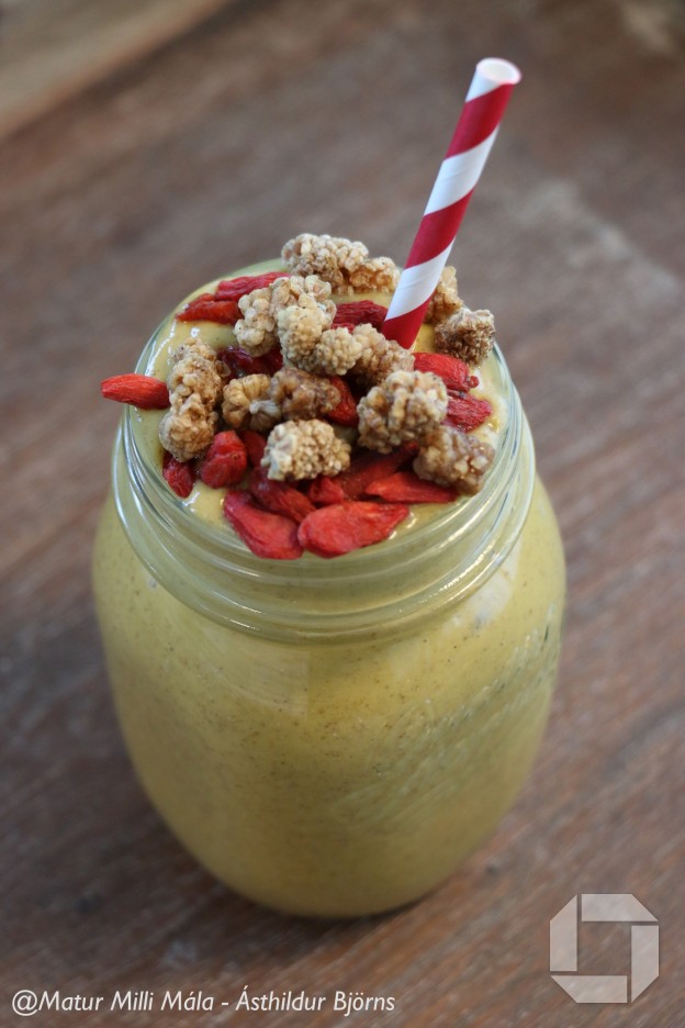Gula bomban - smoothie