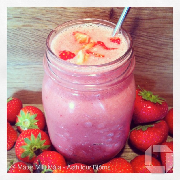 Vatnsmelónu-smoothie