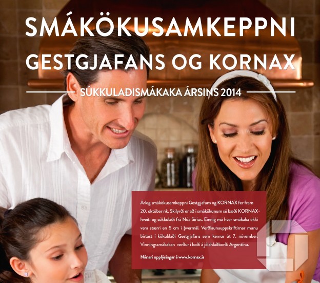 Árleg smákökusamkeppni KORNAX