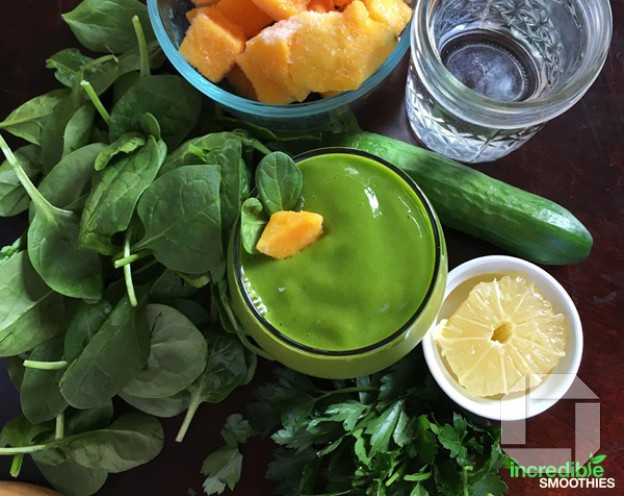 Mean green smoothie fyrir þig