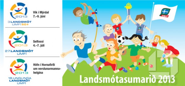 Landsmót Ungmennafélaganna haldið á Selfossi um helgina.