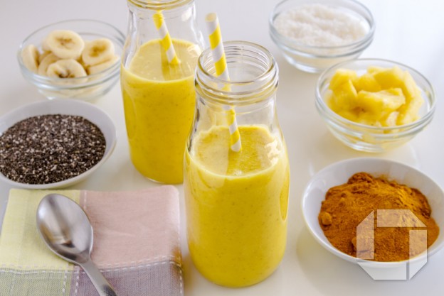 Túrmerik Smoothie – Gott alla morgna