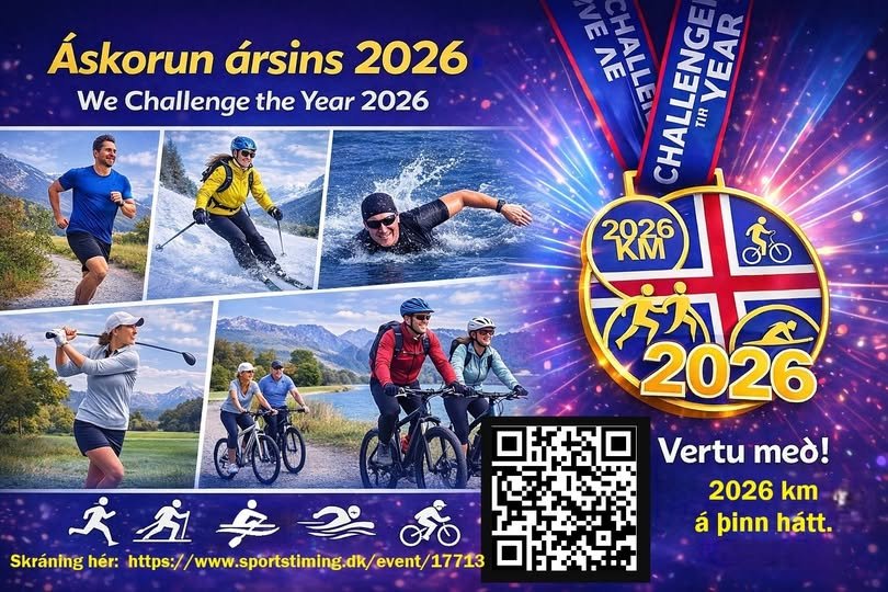 Hreyfi áskorun ársins 2026